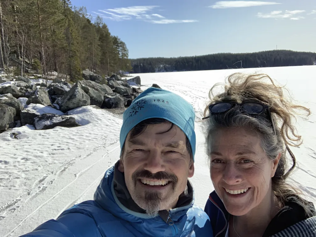 Anders och Susan Enetjärn, grundare av Enetjärn Nature Foundation.